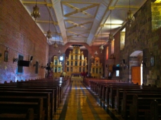 Inside Liliw Church